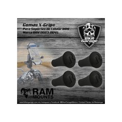 Accesorio Gomas para Soporte de Celular Marca RAM 0603-0645
