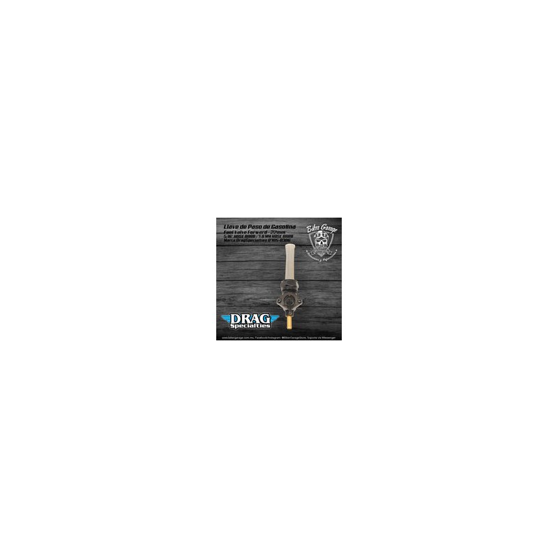 Llave de Paso Gasolina BLACK PETCOCK 0705-0306 22mm Refacción