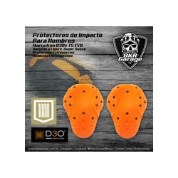 Accesorio Indispensable Protectores de Impacto para Hombros Marca Icon Tecnología D3O