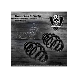 Resortes para Asiento Solo Seat Color Negro