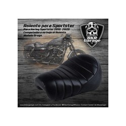Asiento para Sportster Oruga