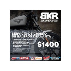 Servicio de Cambio de Baleros de Llanta