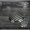 Derby Cover Deep Cut para Sportster Corte Laser