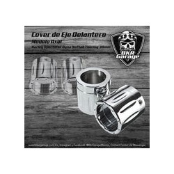 Cover de Eje Delantero Point Cut Terminado Cromo