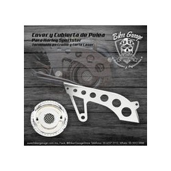 Kit de Cover de Polea para Sportster 2004-2020 Terminado Cromo
