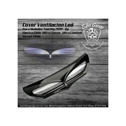 Cover de Ventilación Led Negro
