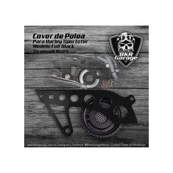 Cover de Polea para Sportster modelo Full Black