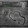 Defensa Mustache para Softail 2000-Up Color Negro Mate
