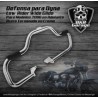 Defensa Mustache para Dyna 2006-Up Terminado Cromo