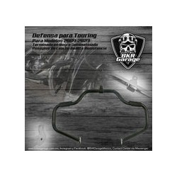 Defensa Mustache para Touring 2009-2023 Terminado Negro Semisatinado
