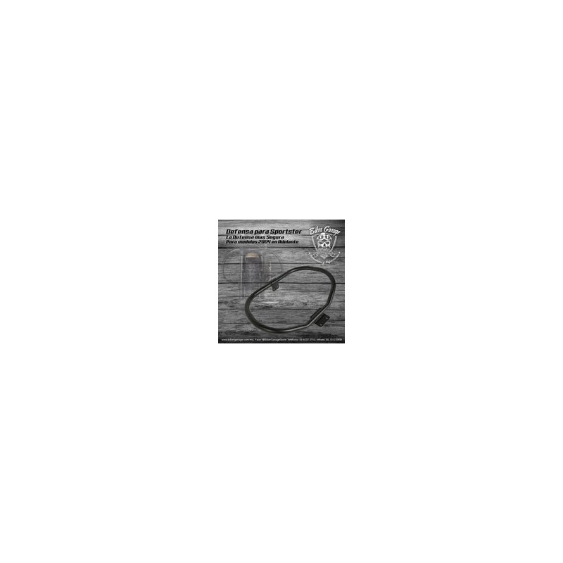 Defensa Round Color Negro para Sportster 2004-Up