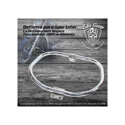 Defensa Round Terminado en Cromo para Sportster 2004-Up