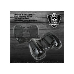Lowers Vented Kit Rodilleras para Defensa para Touring 1983-2013