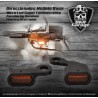 Direccionales Modelo Boss para Harley Davidson Color Negro Mate