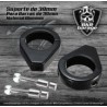 Soportes para Reubicar Direccionales para Barras de 39mm Color Negro
