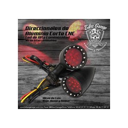 Direccionales Point Cut Color Negro Mate