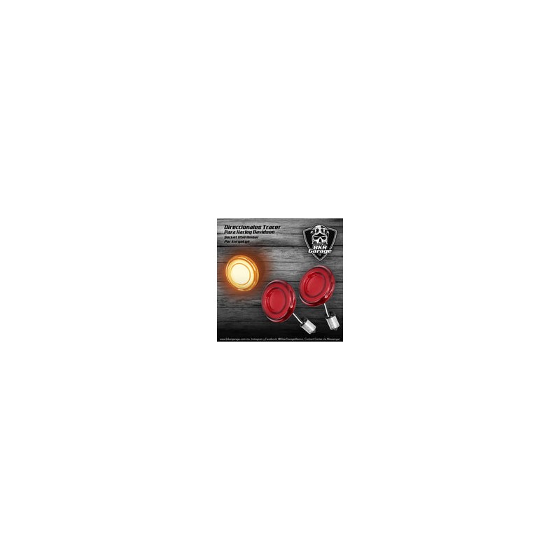 Panel Led Direccionales Tracer Color Rojo 1156