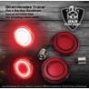 Panel Led Direccionales Tracer Color Rojo 1157
