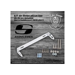 Kit Soporte de Reubicación de Direccionales Terminado Cromo