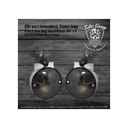 Direccionales Touring Terminado en Cromo