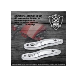 Soportes Extensores de Direccionales Terminado Cromo