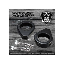 Soportes para Reubicar Direccionales para Barras de 39mm Color Negro