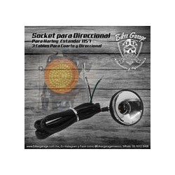 Socket para Cuarto y Direccional 1157 Refacción