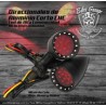 Direccionales Point Cut Color Negro Mate
