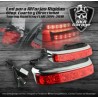 Stop Direccionales Led para Alforjas Rigidas Terminado Cromo