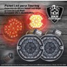 Panel de Led Direccionales Blitz para Touring 1157 Cuarto Rojo Direccional Rojo