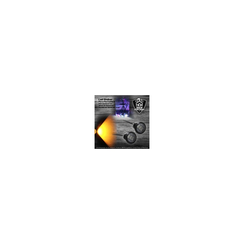 Led para Placa Color Ambar Direccionales