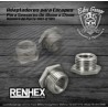 Adaptadores de Escapes para Sensores de 18mm 12mm marca Renhex Refacción