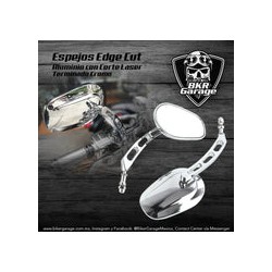 Espejos Edge Cut Terminado en Cromo