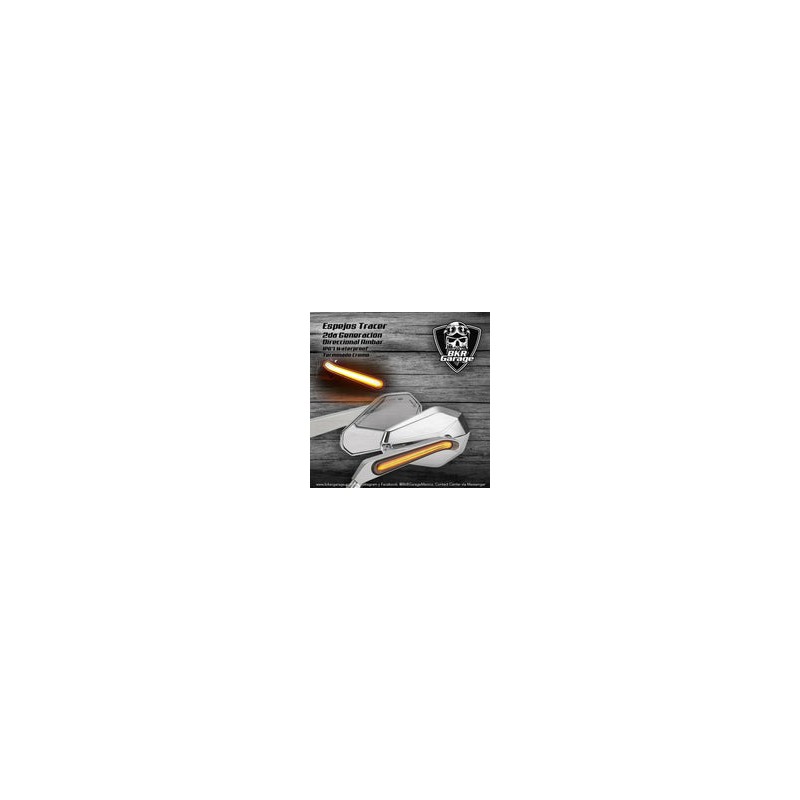 Espejos Modelo Tracer Terminado Cromo