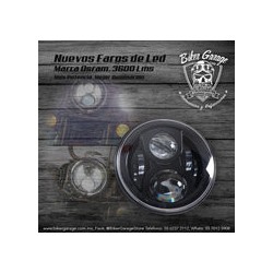 Faro Central Daymaker 2da Generación de 7'' Color Negro