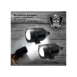 Faros Auxiliares modelo Bazooka Súper Potentes