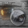 Faro Central Daymaker Fighter de 7'' Color Negro
