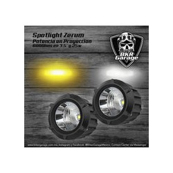 Faros Auxiliares Spotlight Modelo Zerum