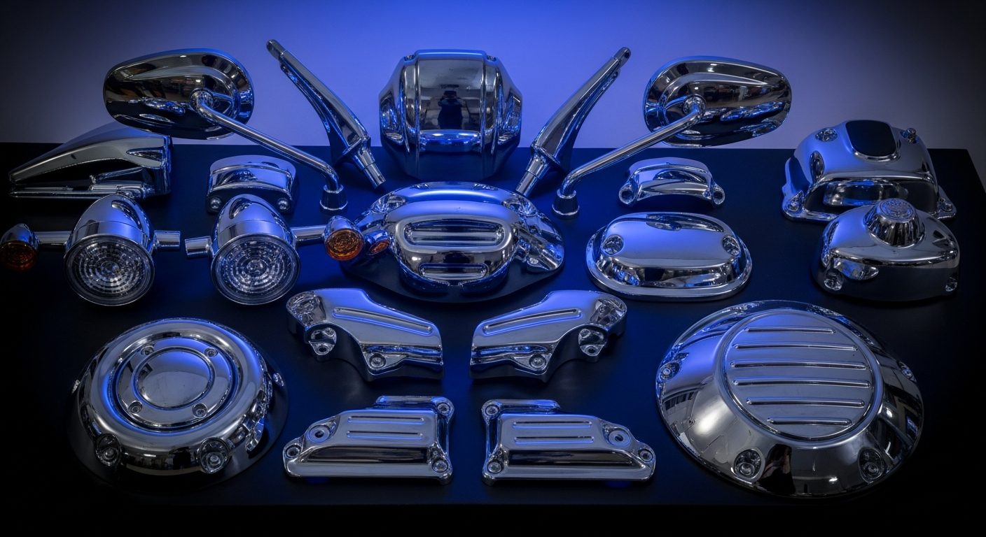 Accesorios custom para motocicleta